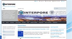 Desktop Screenshot of interpore.org